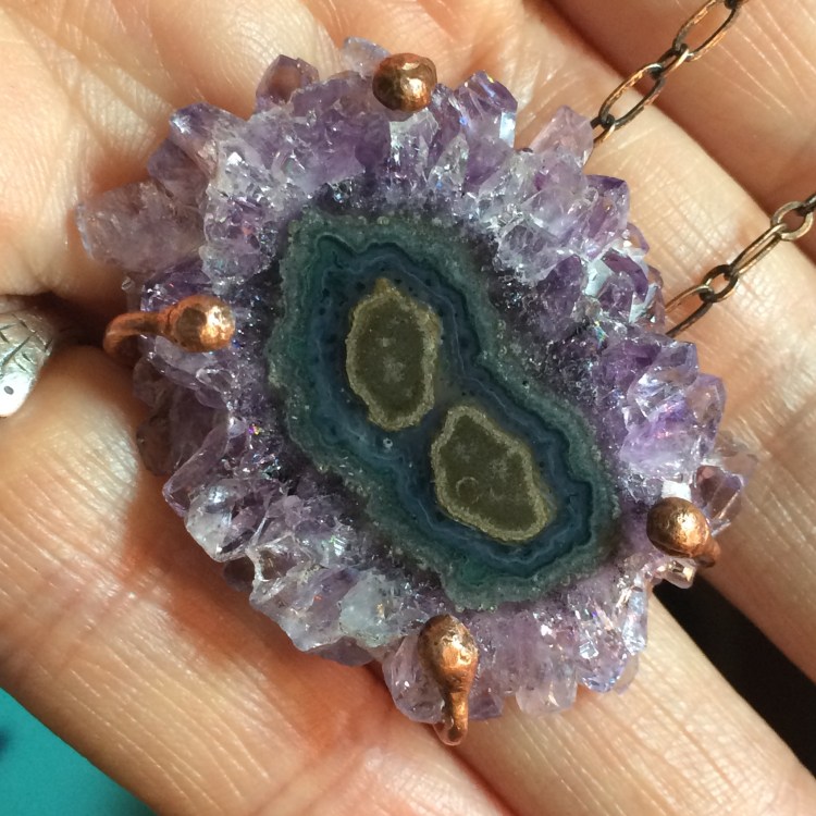 Amethyst Stalactite Pendant