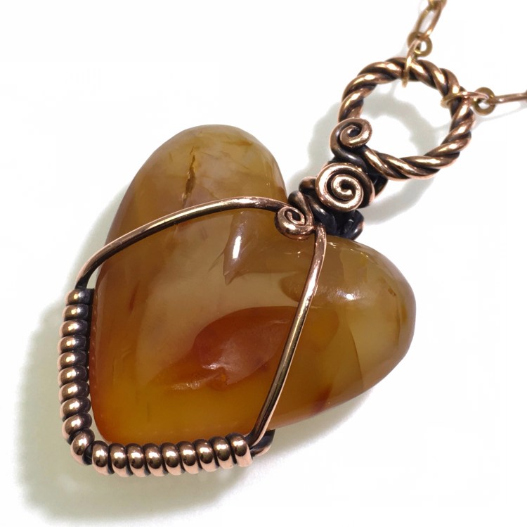 Hand Cut Heart I Found in a creek in Southwest Washington