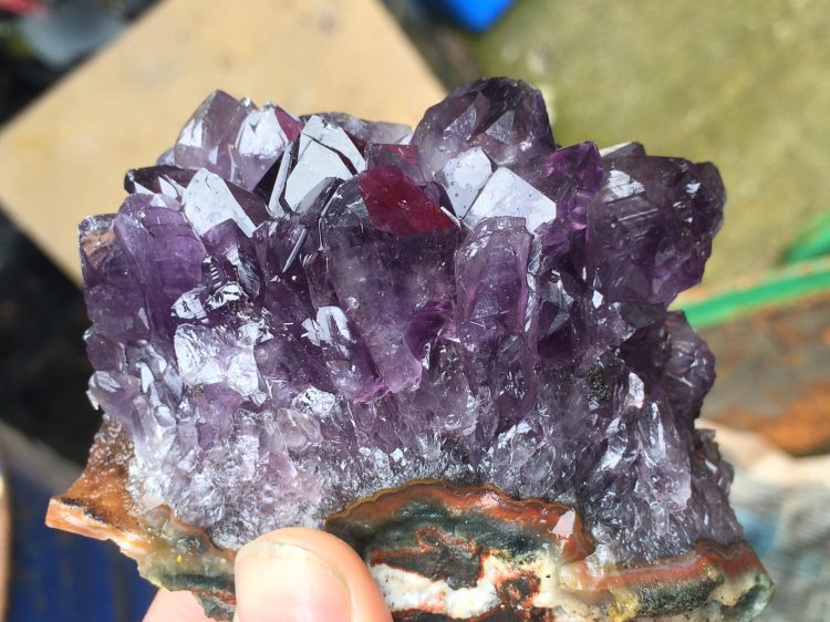 Uruguayan Amethyst Cluster
