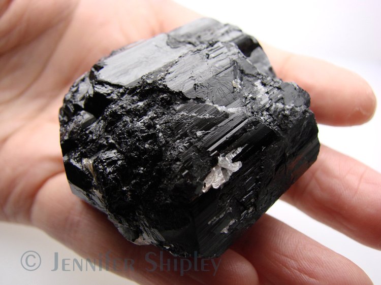 Raw Black Tourmaline Crystal