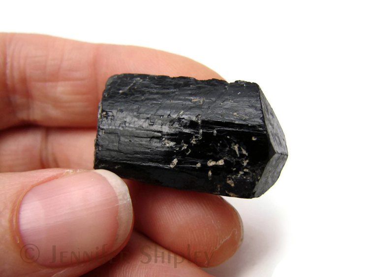 Raw Black Tourmaline Crystal