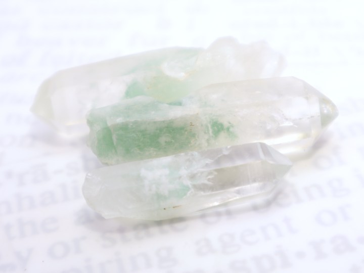 Fuschite Phantom Quartz Crystals